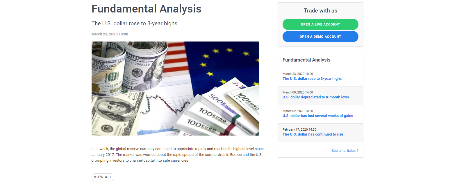 Admiral Markets Fundamental analytics Admiral Markets Fundamental analytics